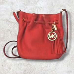 MK Michael Kors Cross Body Red-Orange